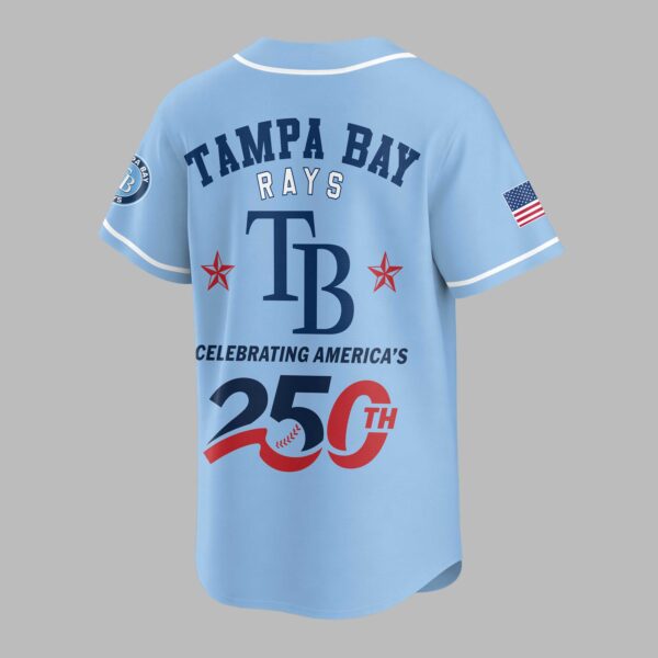 Alternative view of Tampa Bay Rays Celebrating America’s 250th Premium Jersey LT0006
