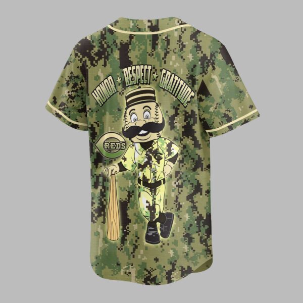 Alternative view of Cincinnati Reds Camo Premium Jersey PL10