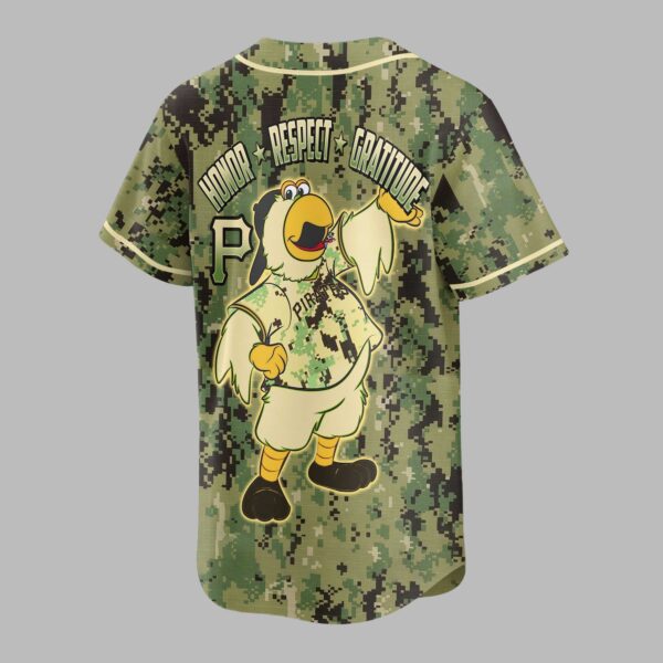 Alternative view of Pittsburgh Pirates Camo Premium Jersey PL10