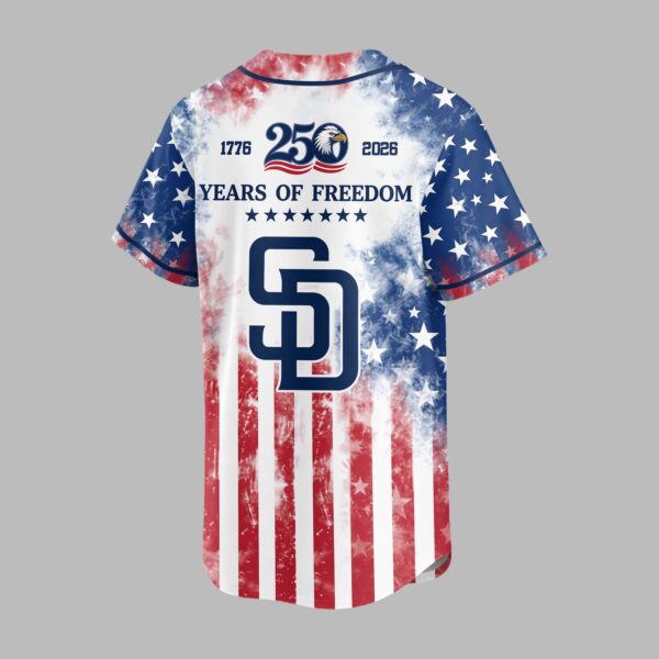 Alternative view of San Diego Padres 250 Years of Freedom Celebration Premium Jersey PH00006