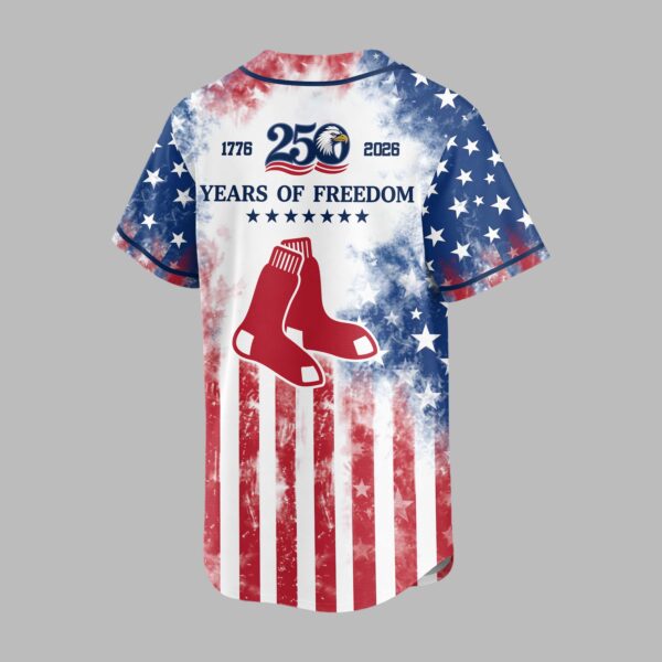 Alternative view of Boston Red Sox 250 Years of Freedom Celebration Premium Jersey PH00006