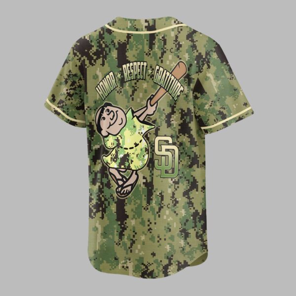 Alternative view of San Diego Padres Camo Premium Jersey PL10