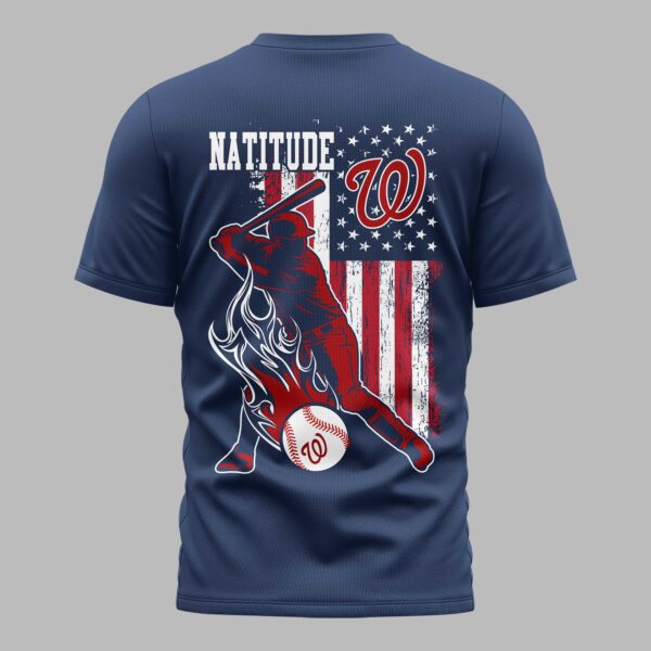 Alternative view of Washington Nationals x American Flag Premium Performance T-Shirt PH00004