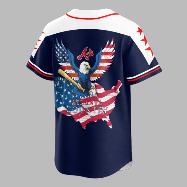 Alternative view of Atlanta Braves Star Premium Jersey PL11