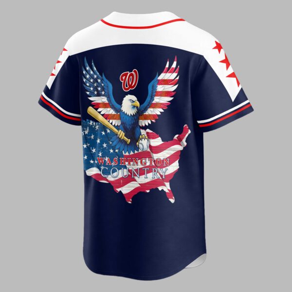 Alternative view of Washington Nationals Star Premium Jersey PL11