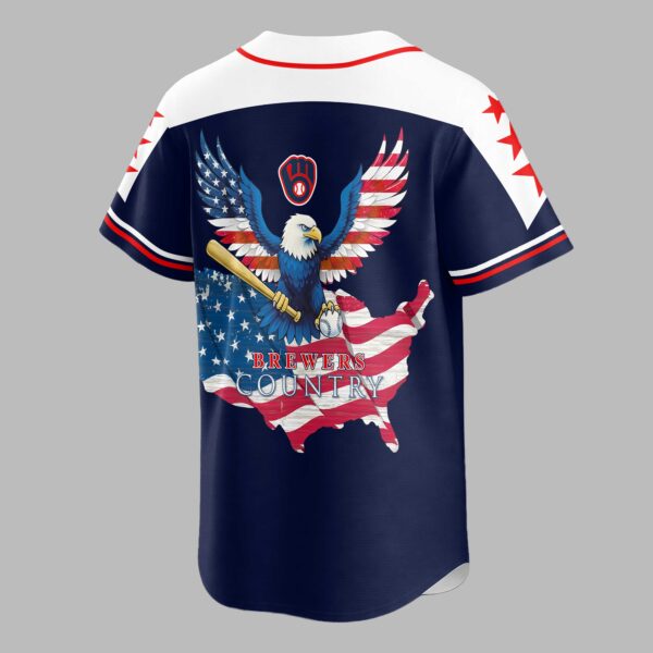 Alternative view of Milwaukee Brewers Star Premium Jersey PL11