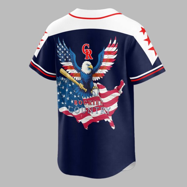 Alternative view of Colorado Rockies Star Premium Jersey PL11