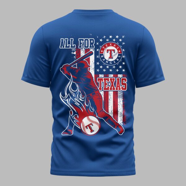 Alternative view of Texas Rangers x American Flag Premium Performance T-Shirt PH00004