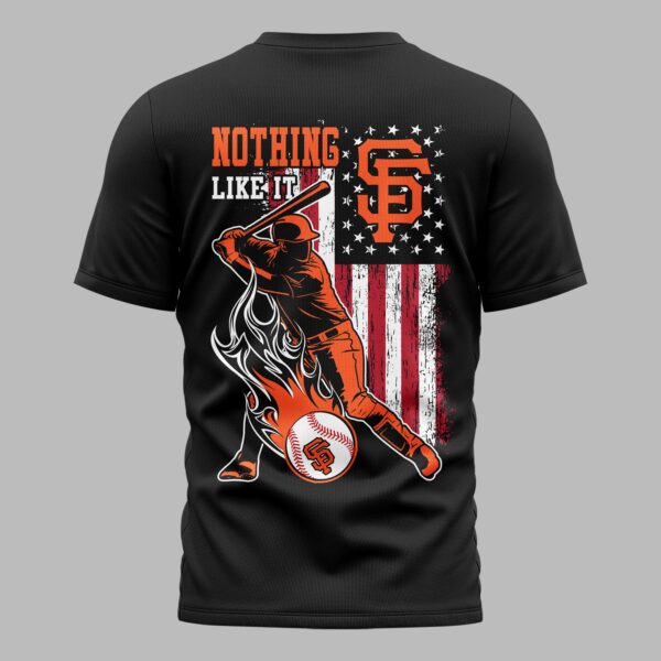 Alternative view of San Francisco Giants x American Flag Premium Performance T-Shirt PH00004