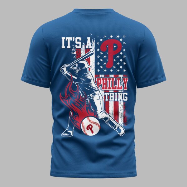 Alternative view of Philadelphia Phillies x American Flag Premium Performance T-Shirt PH00004