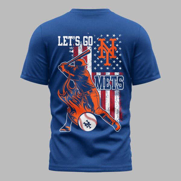 Alternative view of New York Mets x American Flag Premium Performance T-Shirt PH00004