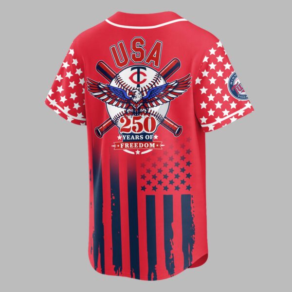 Alternative view of Minnesota Twins USA 250 Premium Jersey PL08