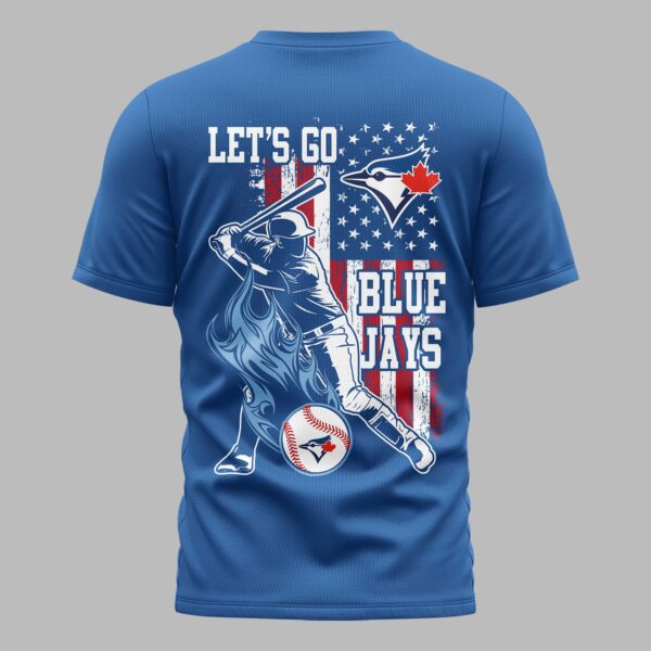 Alternative view of Toronto Blue Jays x American Flag Premium Performance T-Shirt PH00004