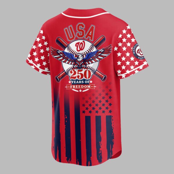 Alternative view of Washington Nationals USA 250 Premium Jersey PL08