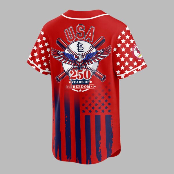 Alternative view of St. Louis Cardinals USA 250 Premium Jersey PL08