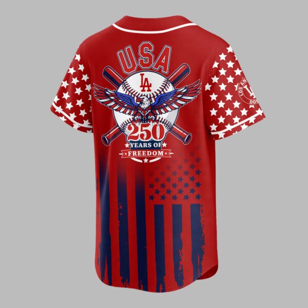 Alternative view of Los Angeles Dodgers USA 250 Premium Jersey PL08