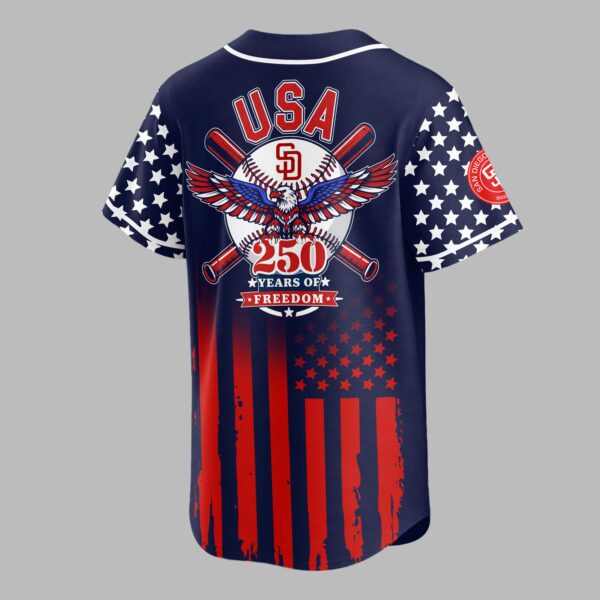Alternative view of San Diego Padres USA 250 Premium Jersey PL08