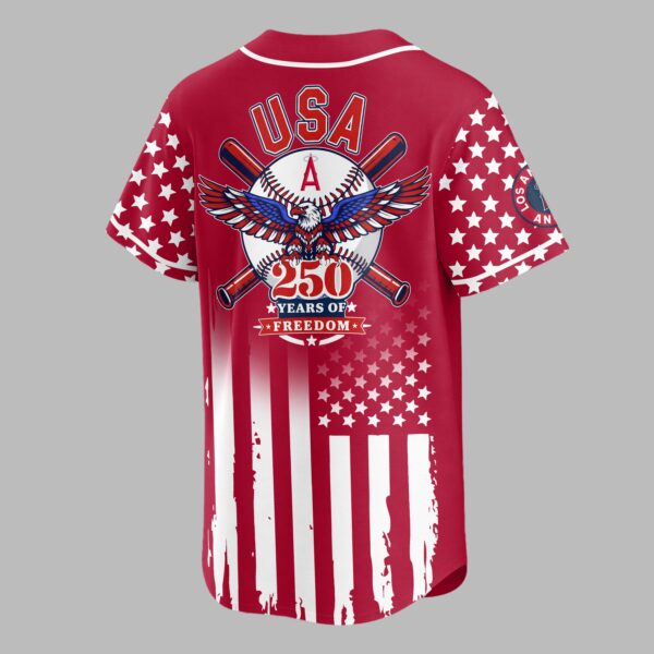 Alternative view of Los Angeles Angels USA 250 Premium Jersey PL08