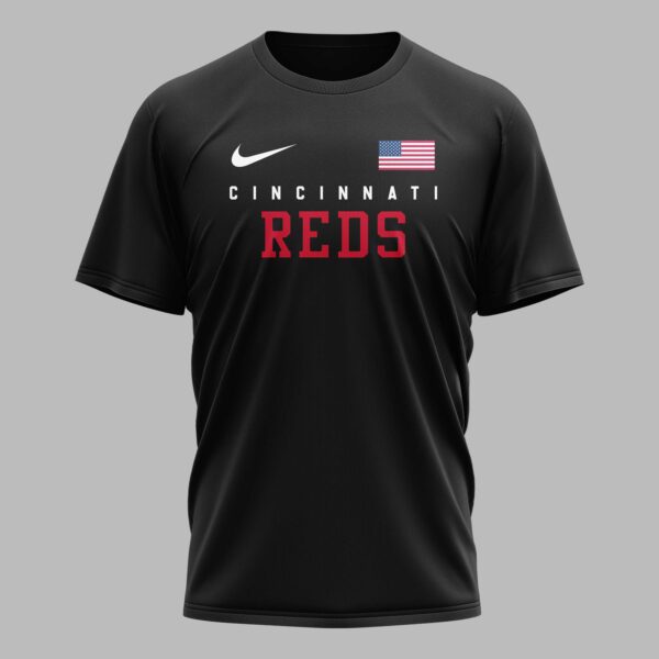 Alternative view of Cincinnati Reds x American Flag Premium Performance T-Shirt PH00004