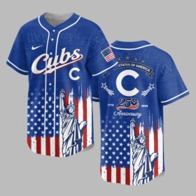 Chicago Cubs X America’s 250th Anniversary Premium Baseball Jersey PVT006
