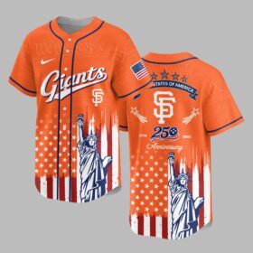 San Francisco Giants X America’s 250th Anniversary Premium Baseball Jersey PVT006